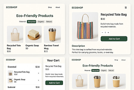 EcoShop – E-commerce Produk Ramah Lingkungan