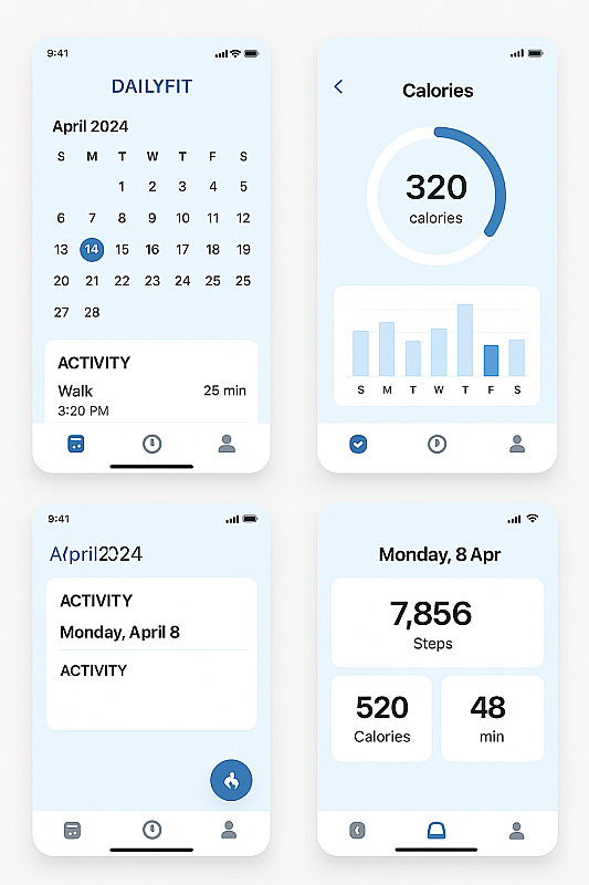DailyFit – Aplikasi Pelacak Kebugaran