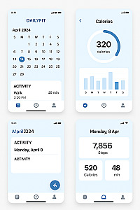 DailyFit – Aplikasi Pelacak Kebugaran