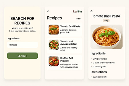 ReciPin – Aplikasi Resep Pintar