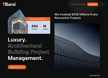 Barsi – Website Portofolio Arsitektur & Interior